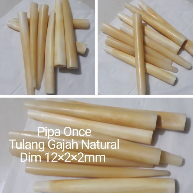 KODE M5E2 NATURAL PIPA ONCE TULANG GAJAH KUNING