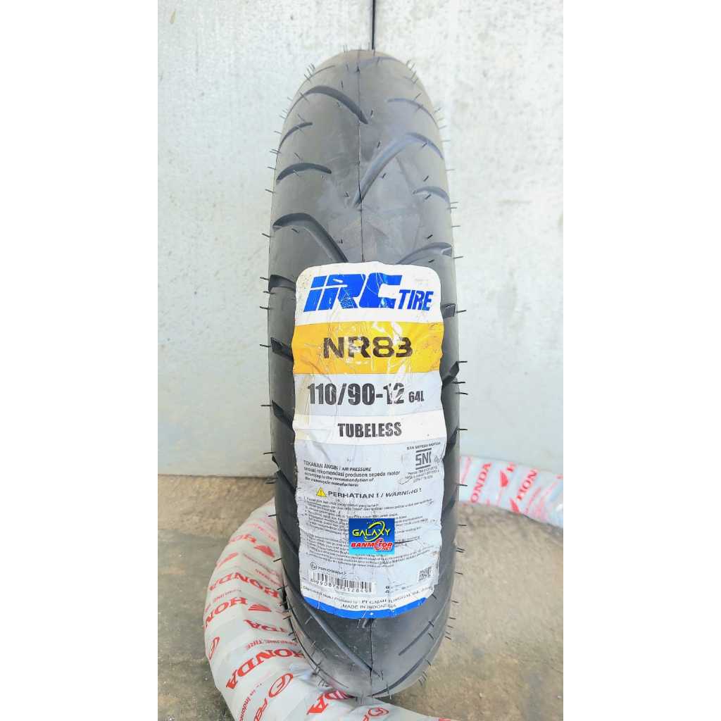 ban irc 110/90-12 ring 12 tubeles ban 110/90-12 ban luar 110/90-12 ban tubles ban matic ban motor ri