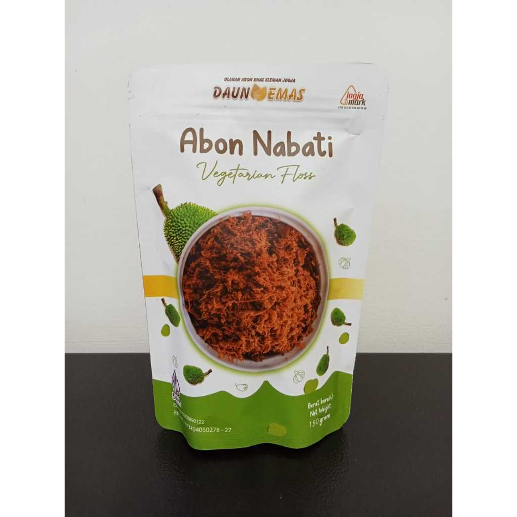 

Abon Nabati Daun Emas 150 gr Non MSG/Abon untuk Vegetarian