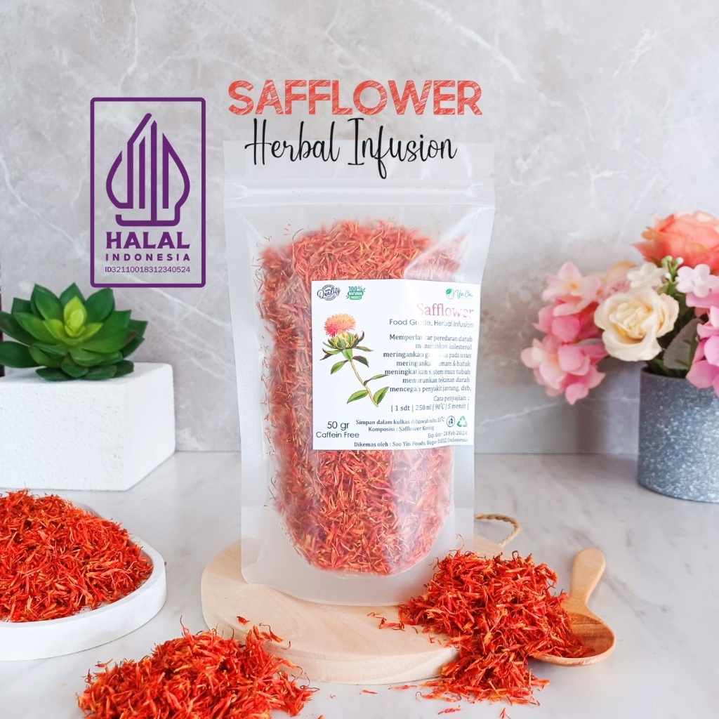 

Safflower Tea Pure & Natural 50 Gram