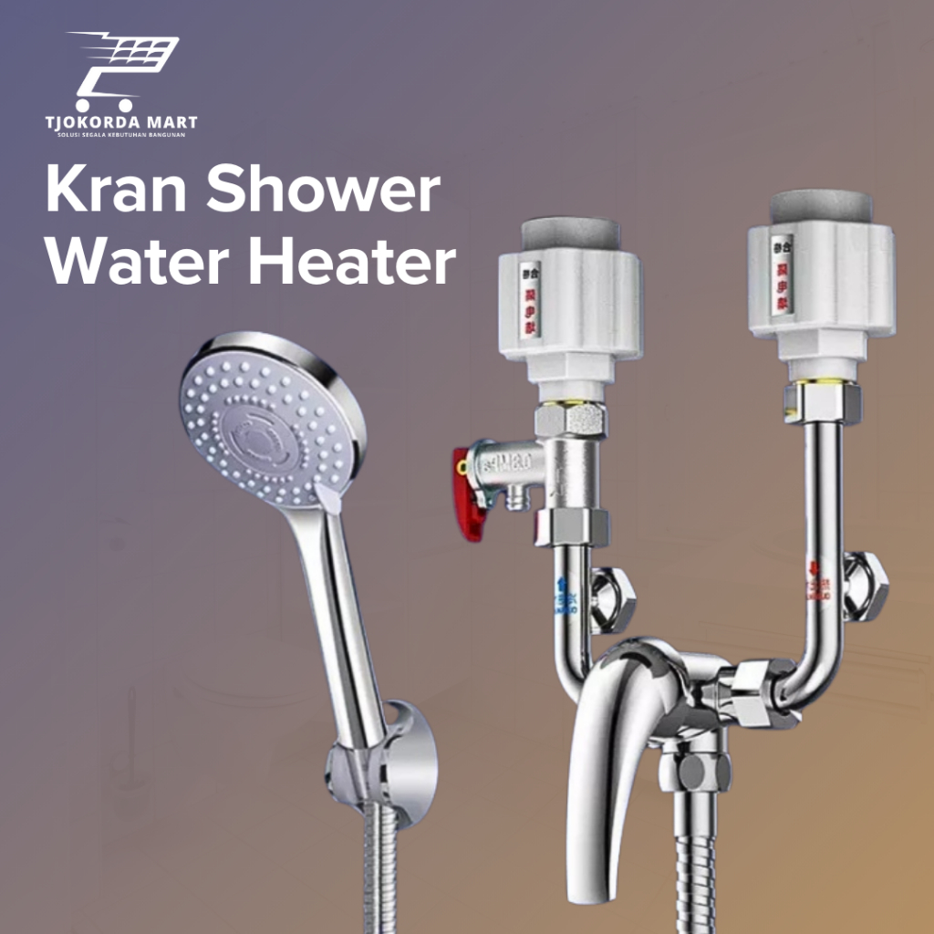 kran mixer water heater / kran mini mixer tanpa bobok/ kran shower panas dingin water heater