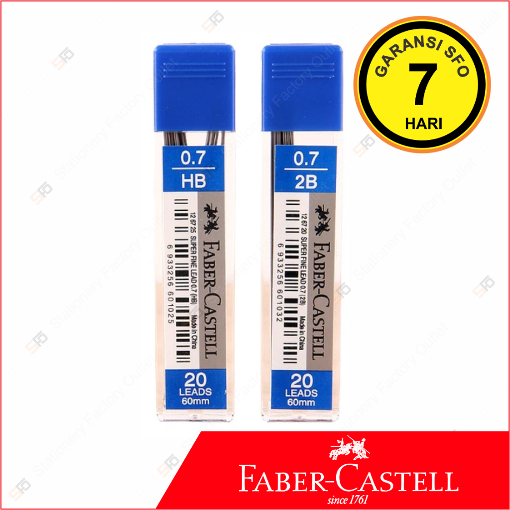 Isi Pensil Mekanik Faber Castell 0.7mm