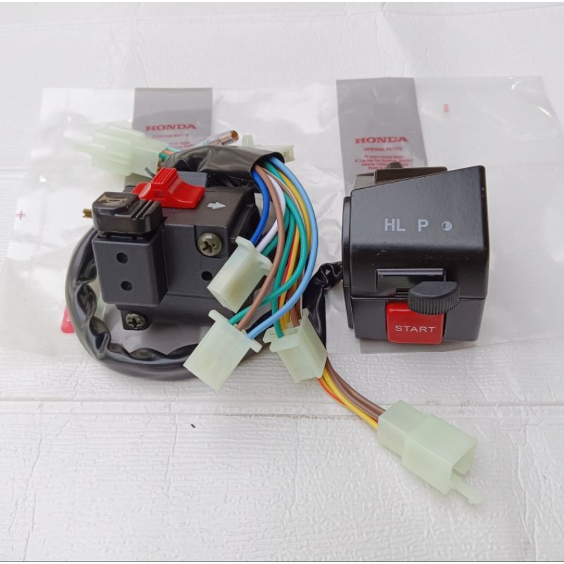 SAKLAR KIRI KANAN HONDA GRAND LEGENDA ASTREA PRIMA / SAKLAR LAMPU KIRI SEIN KLAKSON HONDA GRAND / SA