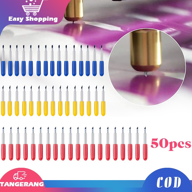

5pcs Mata Pisau Cutting Sticker Roland 3456 Derajat Roland Blade Roland Cricut Cutting Plotter Vinyl Cutter y R3C2