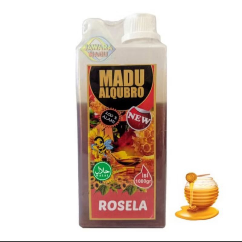 

Madu Al Qubro Rosela Kemasan 1KG