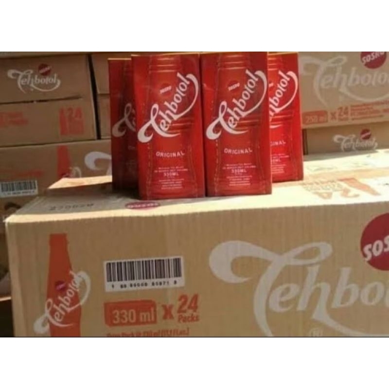 

Teh Botol Sosro Kemasan Kotak 250ml, 1Dus 24pcs