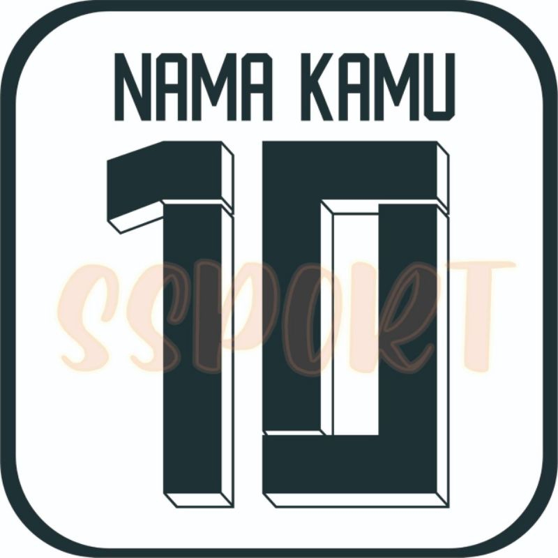 sablon Jersey setrika, sablon custom, sablon nama dan nomer, sablon baju , sablon setrika