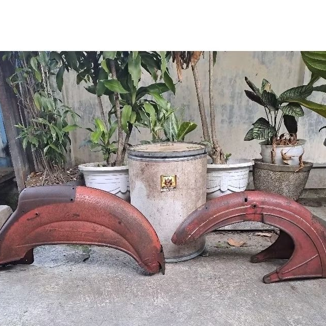 spakbor dkw hummel super ORIGINAL spakbor depan dkw hummel super spakbor belakang dkw hummel super