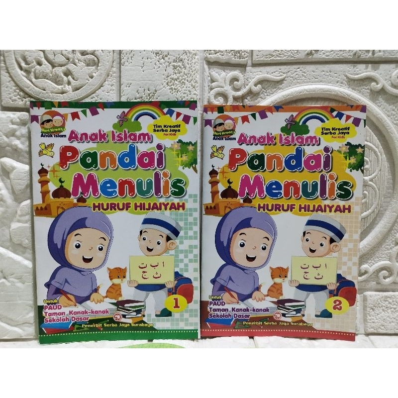 Buku Anak Islam Pandai Menulis Huruf Hijaiyah