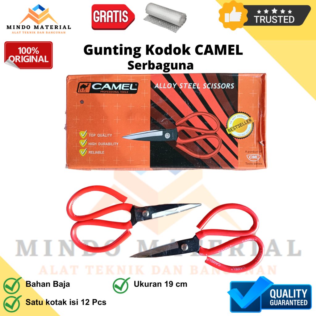 

Gunting Kodok Serbaguna CAMEL