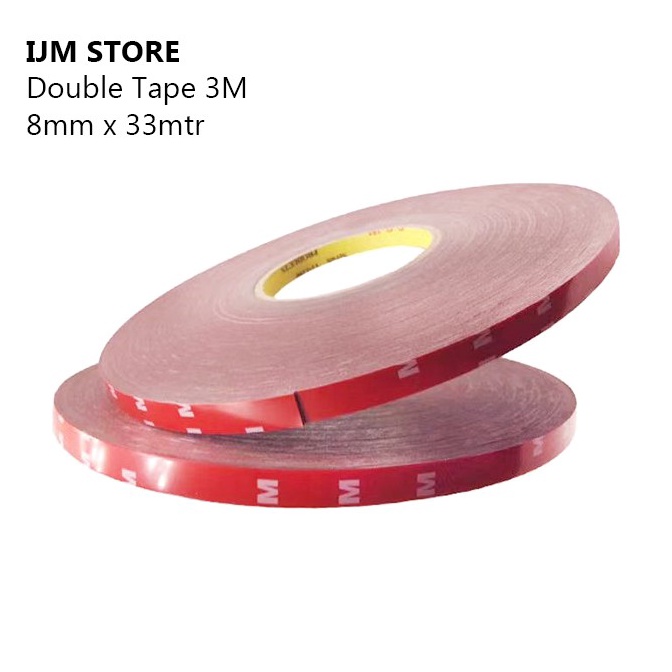 

KODE Y4X Double tape 3M original 8mm x 33 Meter