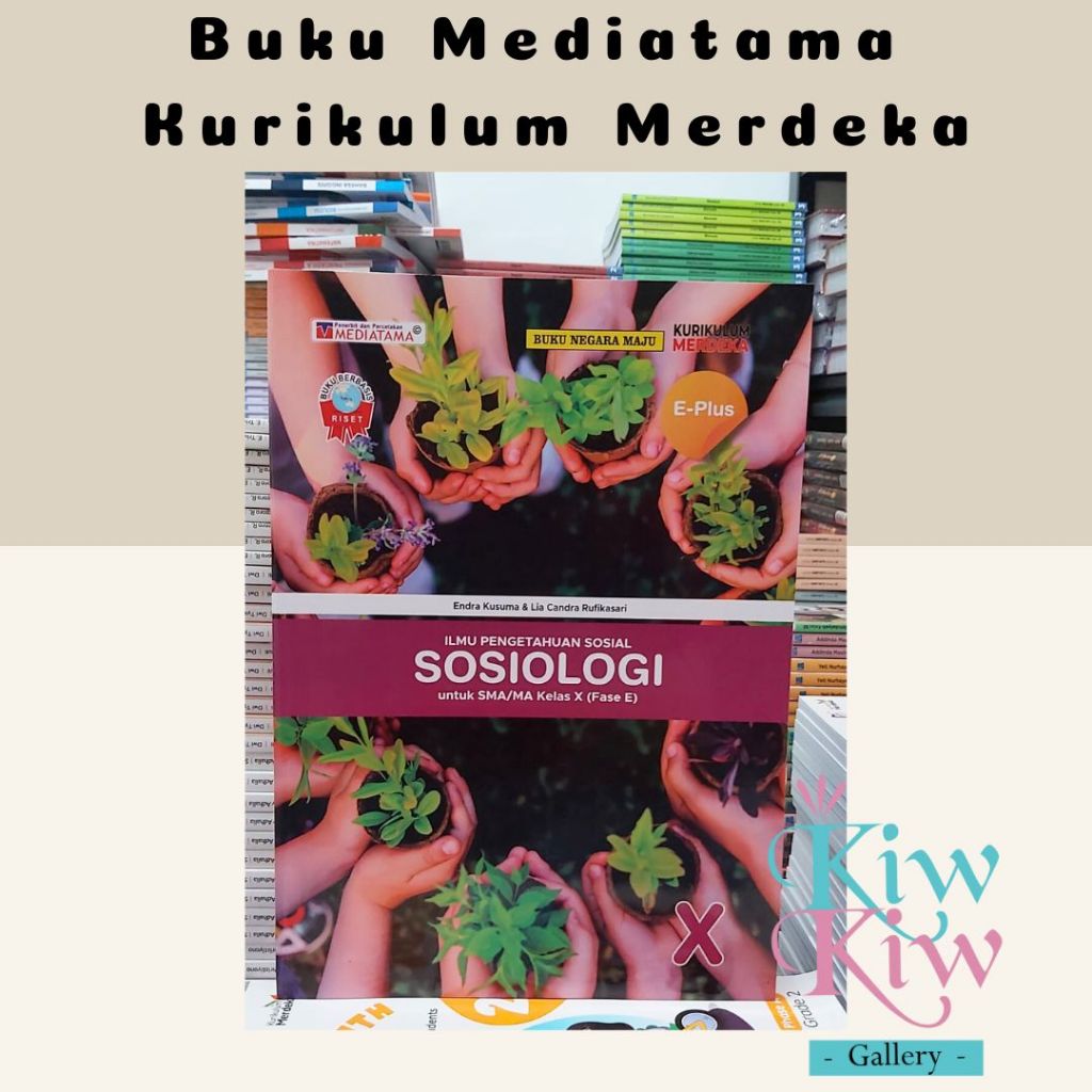Buku E - PLUS Sosiologi Kelas 10, 11, 12 SMA/MA Kurikulum Merdeka - Mediatama