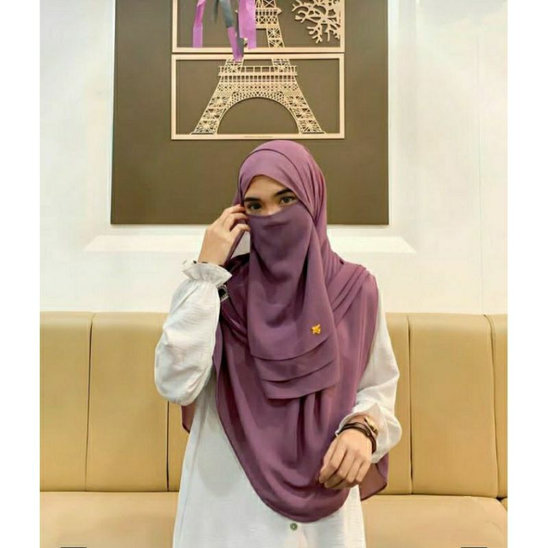 PASHMINA CADAR TIGA LAYER | PASHMINA JUMBO SET CADAR 3LAYER CERUTY BABYDOLL