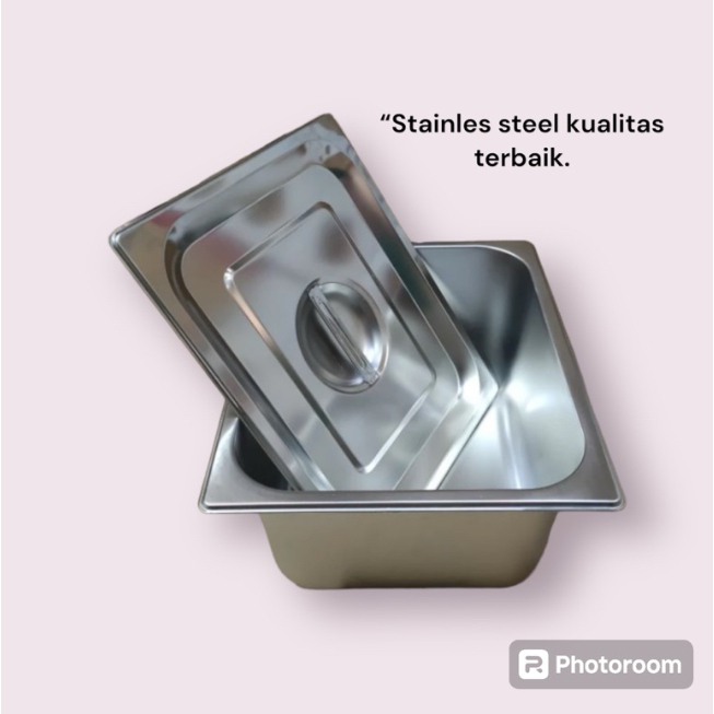 Food pan stainless / wajan deep fryer