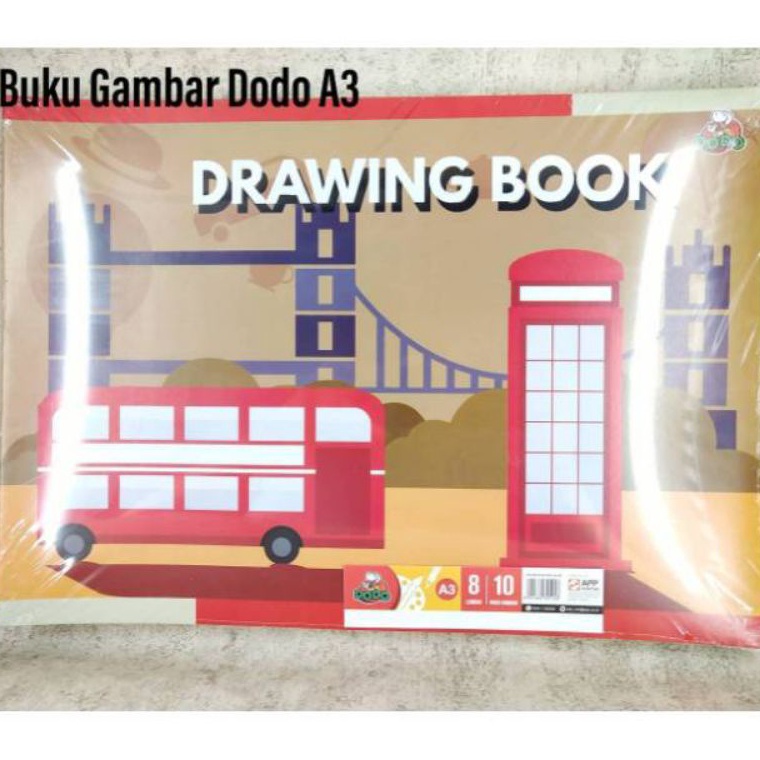 

KODE J4P2 Buku Gambar A3 Dodo 1pak1buku