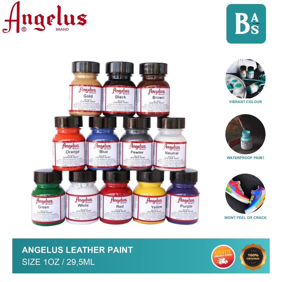 

KODE D1W2 Angelus Leather Paint 1oz 295ml 13