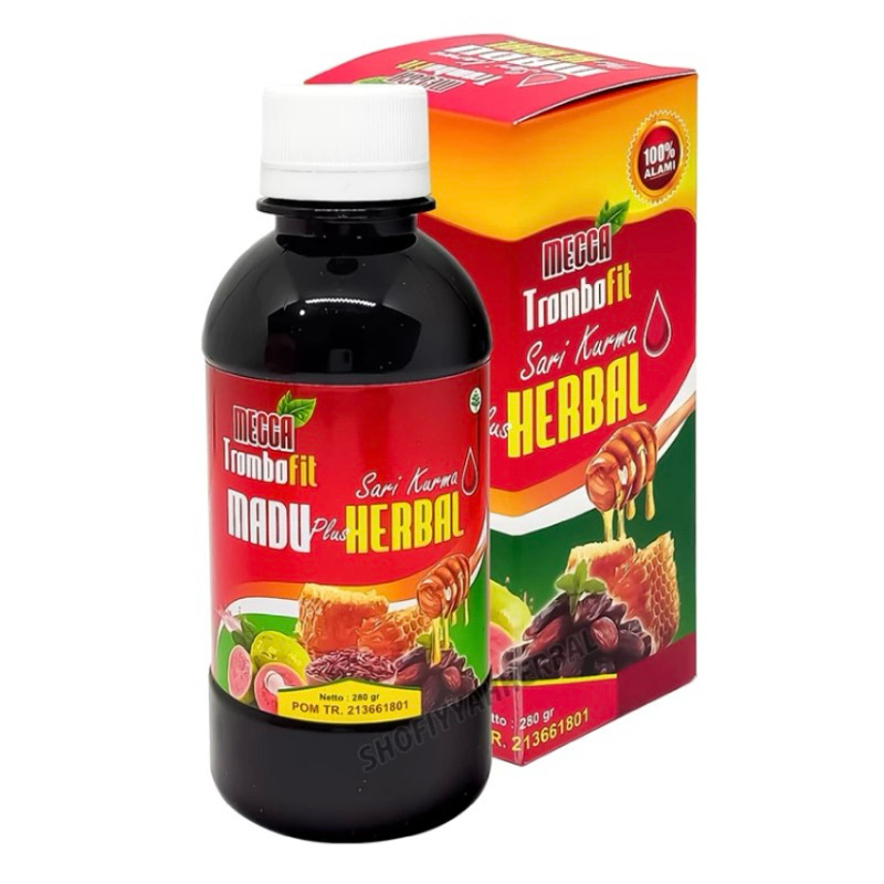 

Trombofit Sari Kurma Madu Angkak 280gr