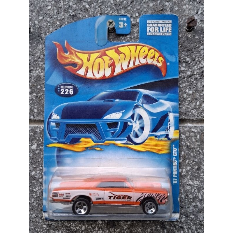 HOT WHEELS 67 PONTIAC GTO ORANGE TIGER