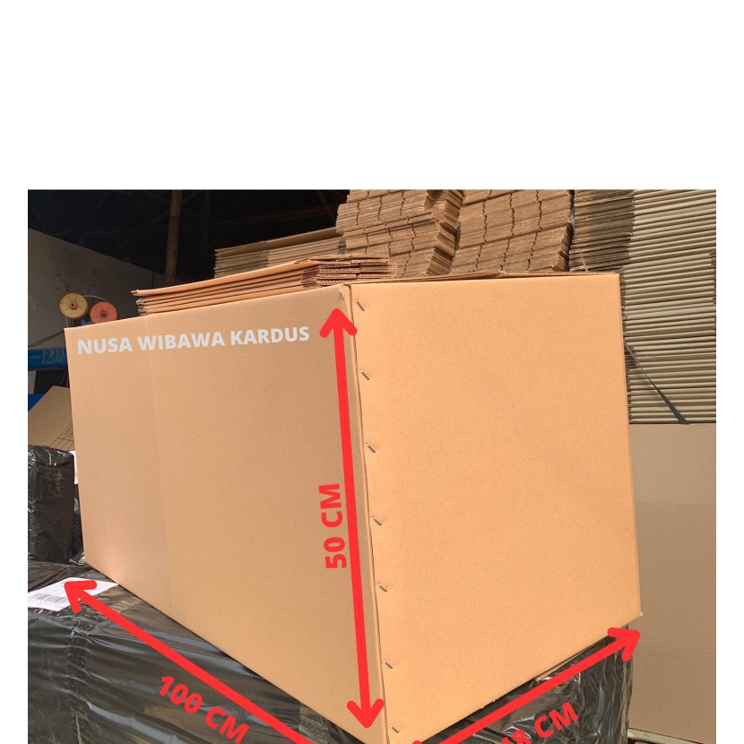 

HJ6 kardus box packing polos 1x48x5 cm