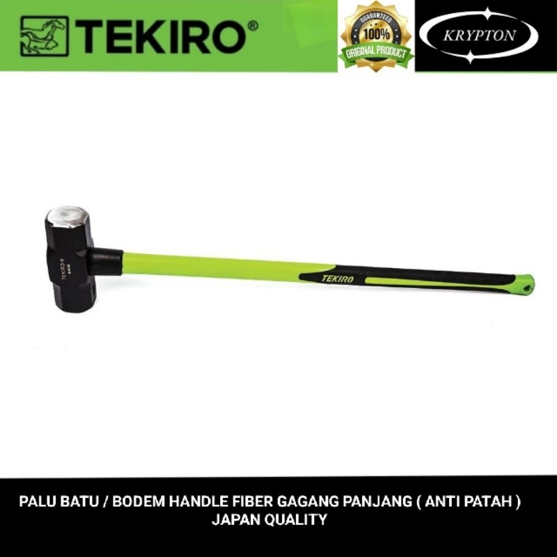 tekiro palu batu / bodem handle fiber gagang panjang jaminan asli original