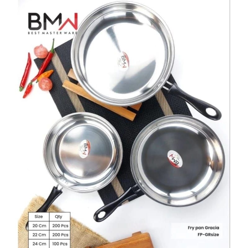 fry pan stainless gracia