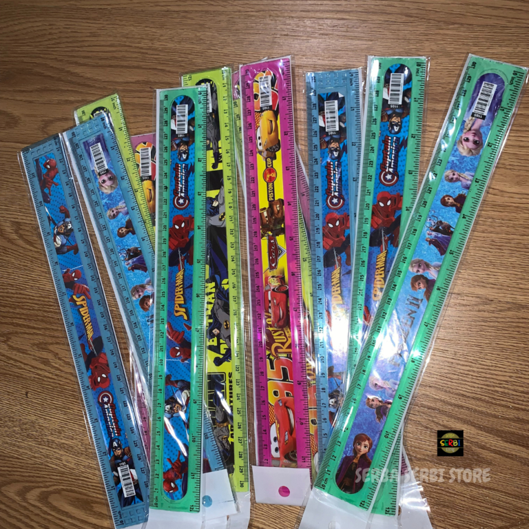 

PENGGARIS 30CM KARAKTER / PENGGARIS MIKA / PENGGARIS FANCY / GARISAN KARAKTER GAMBAR SUPERHERO /12PCS / MISTAR