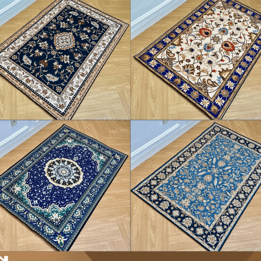 HJ6 15 x 1 CM Karpet Lantai Turki Premium  Karpet Permadani  Karpet Poliester  Karpet Vintures