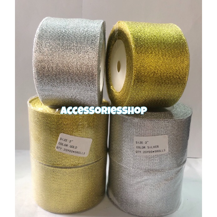 

KP8 Pita gliter 25cm panjang 2yardRoll