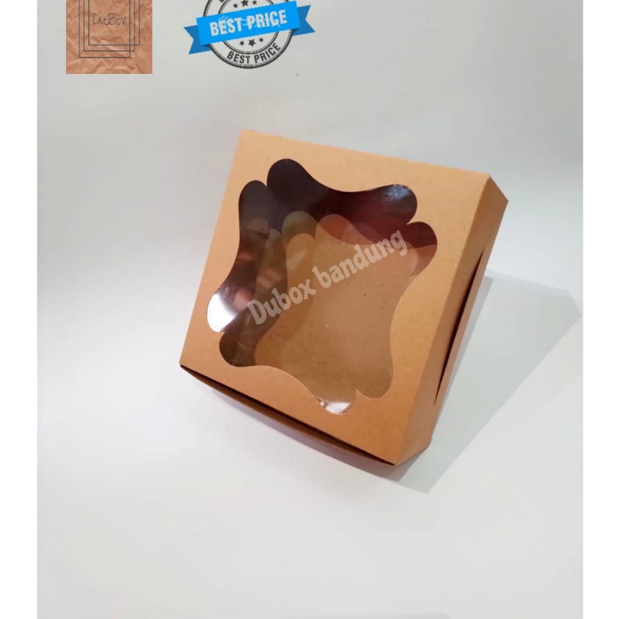 

FG2 1pak1ps box ukuran 22x22x75 laminasi box ukuran 22x22x75 untuk brownies box kue kering box untuk hampers kue Box cantik dan kekinian ukuran 22x22x75 laminasi