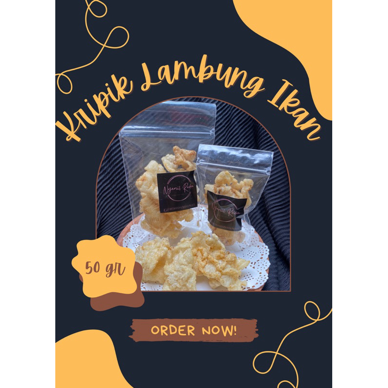 

Kripik Lambung Ikan