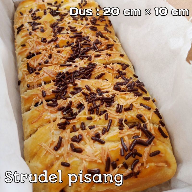 

Strudel pisang coklat keju || strudel pisang