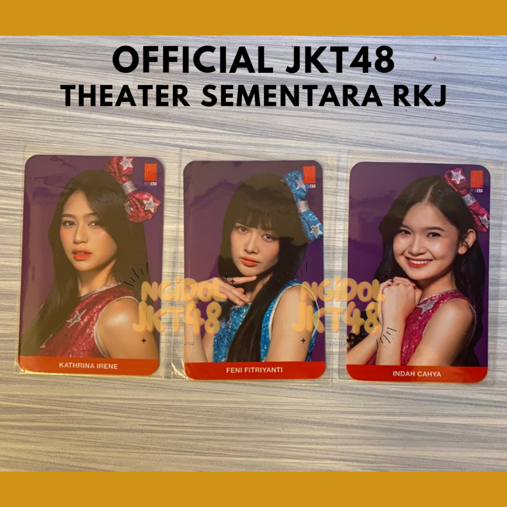 Photocard Aturan Anti Cinta Theater Sementara JKT48
