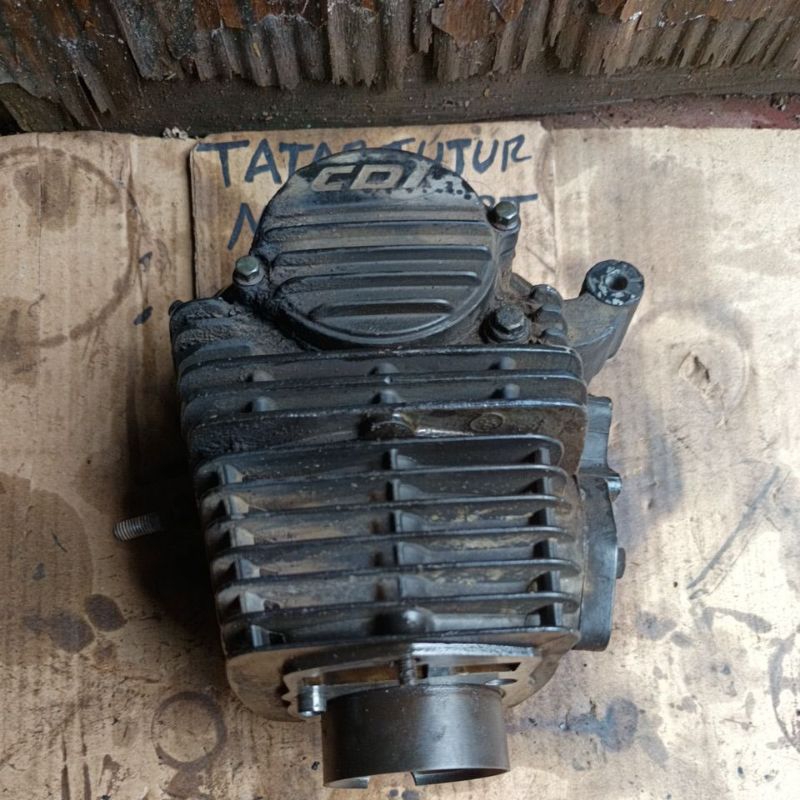 blok seher dan blok head ful iai asli minerva 150cc