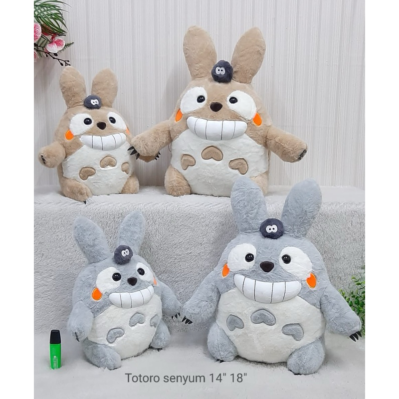 Boneka Totoro Senyum - Boneka Import Totoro
