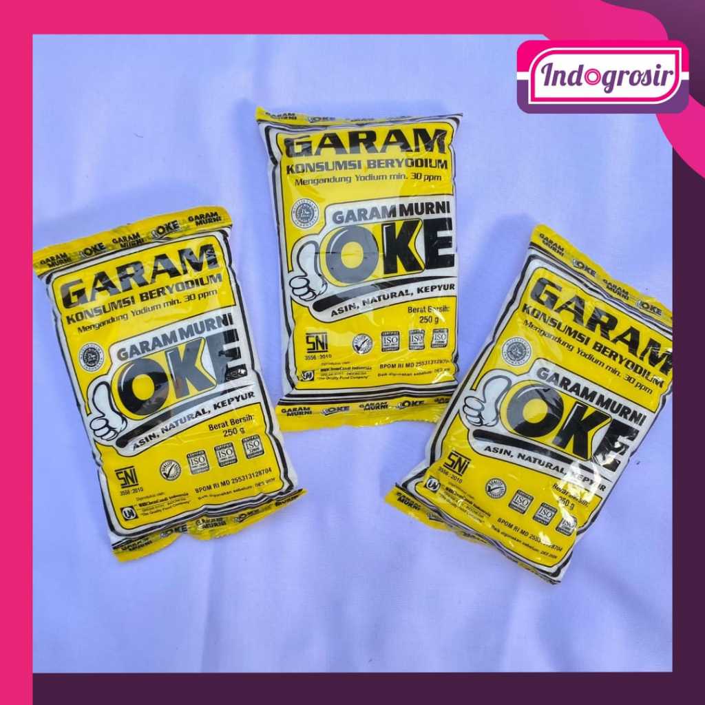 

GARAM MURNI CAP OKE 250G / GARAM MASAK PROMO