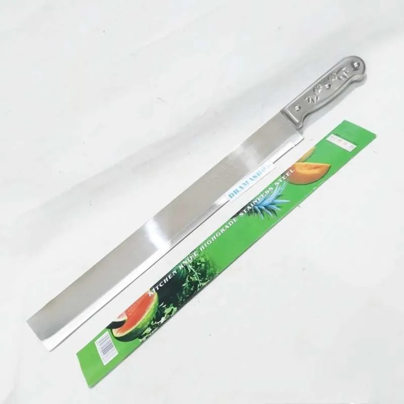 PISAU PANJANG BUAH SEMANGKA 40CM/50CM STAINLESS, ORIGINAL MURAH BEST SELLER