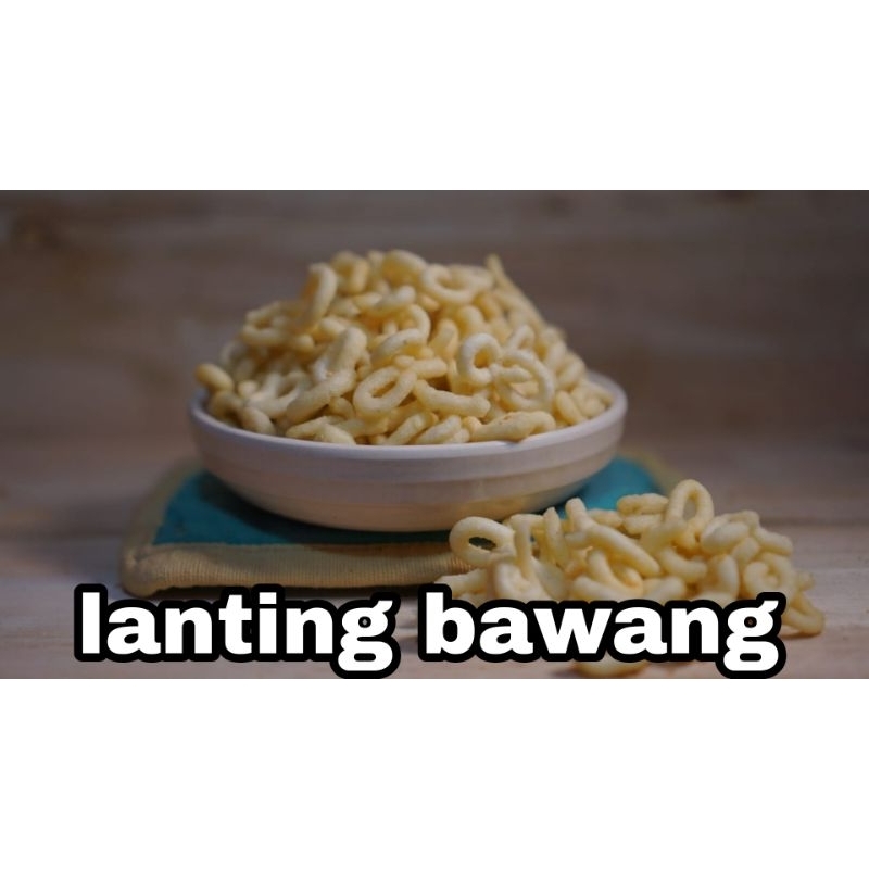 

Snack Kiloan Termurah!!!Lanting Bawang & Pedas berat 500 gr