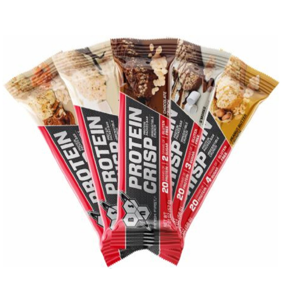 

BSN Protein Crisp Bar Semua Rasa / Healthy Snack Energy Not Susu Milk Powder Syntha 6