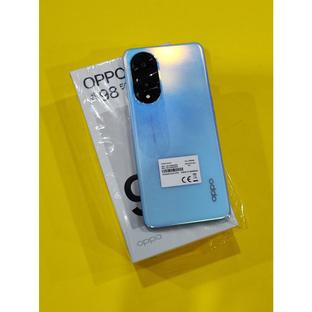 OPPO A98 5G 8/256GB SECOND FULLSET LENGKAP MULUS