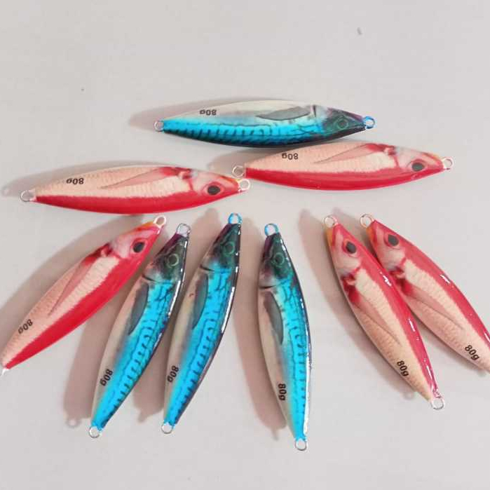 metal jig full GID 3D 80 gram