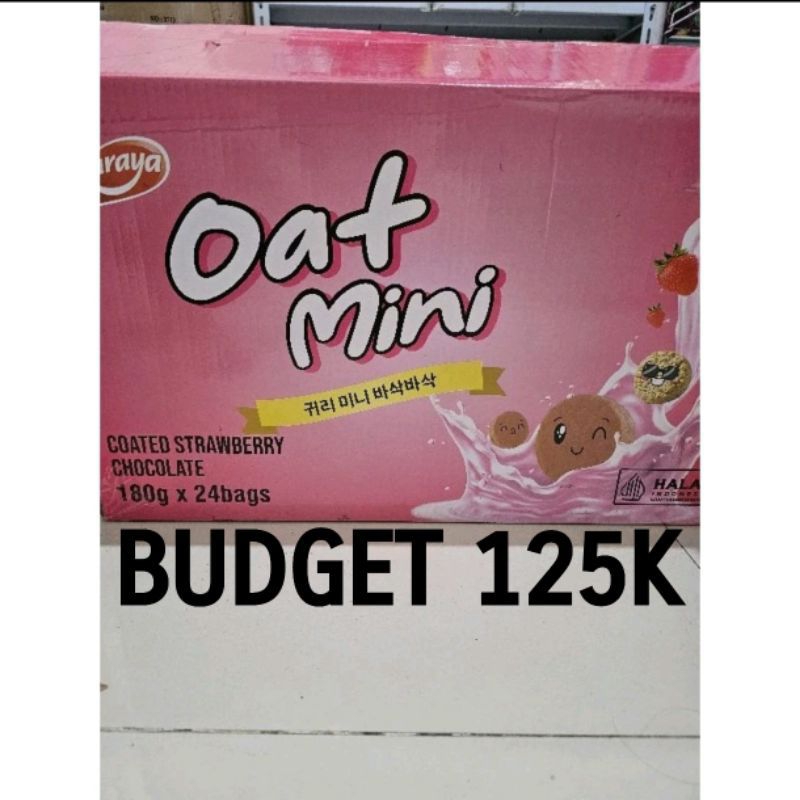 

BOX OAT MINI PINK 1KG