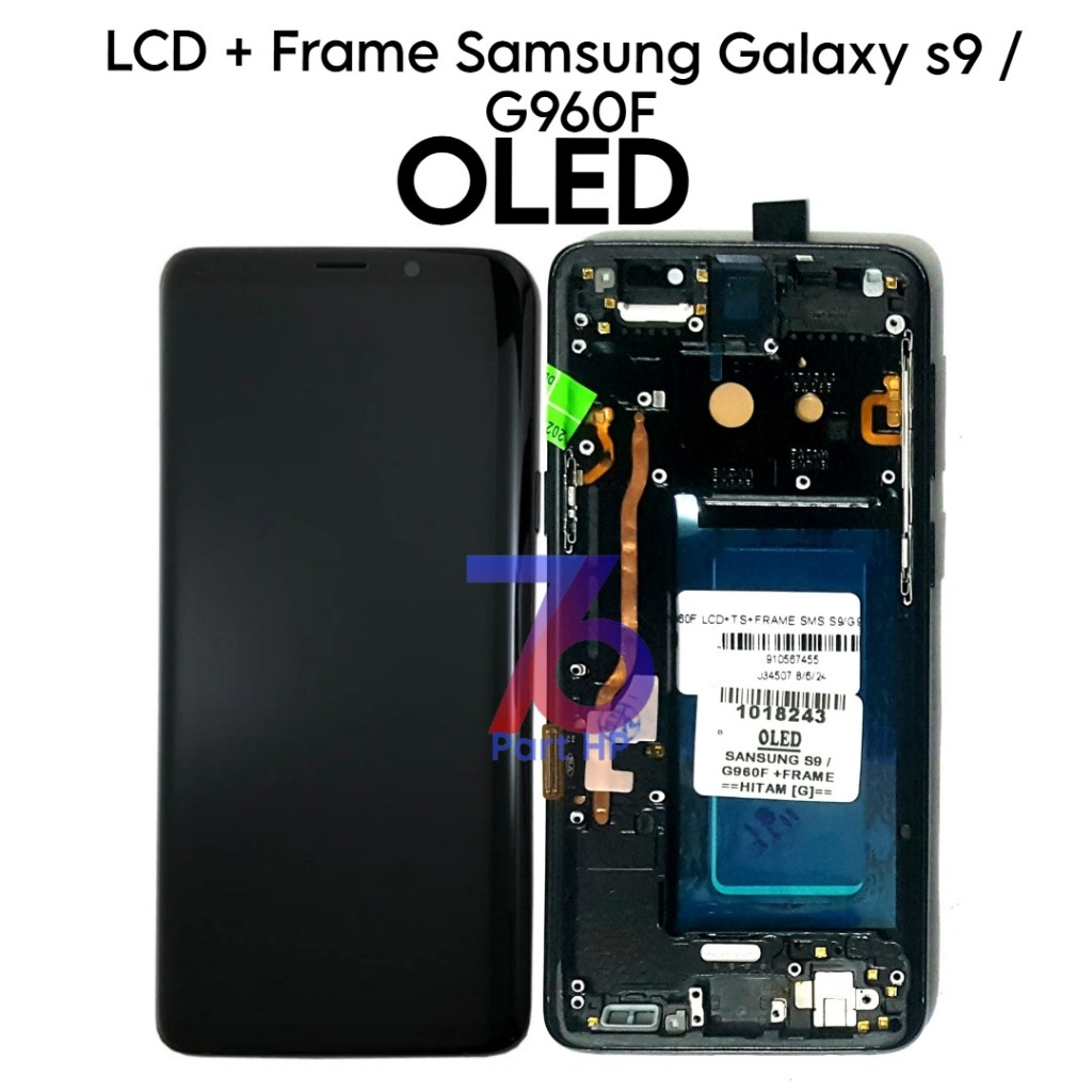 LCD Touchscreen Fullset Samsung Galaxy S9 / G960 / SM-G960F / SM-G960 / SM-G960F / SM-G960U / SM-G96