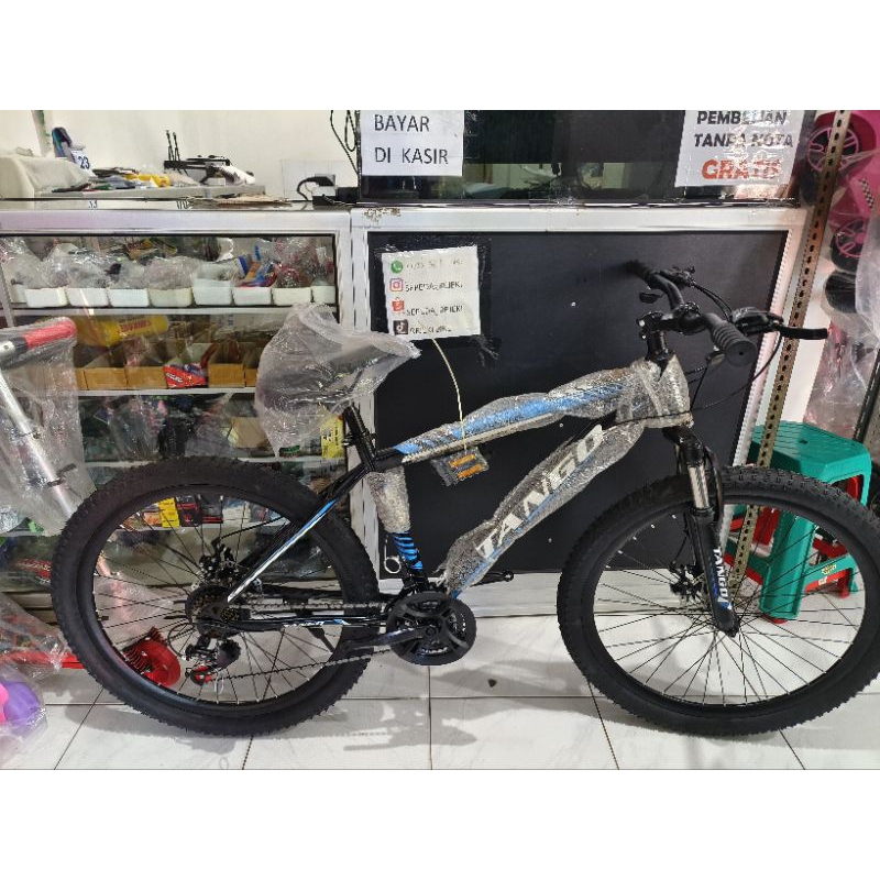 SEPEDA MTB 26 TANGO OPERAN 7 SPEED + REM CAKRAM