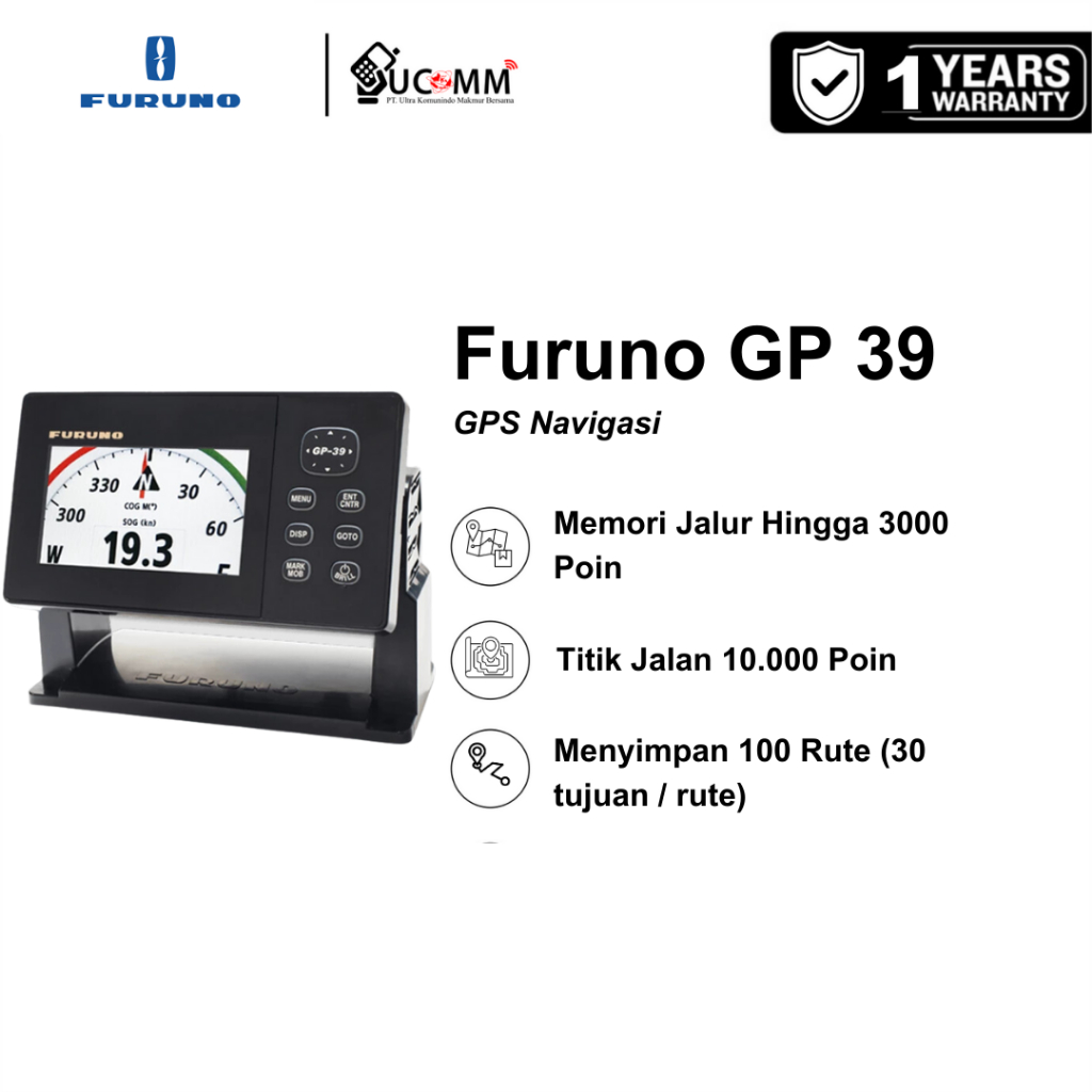 Furuno GP-39 GPS Navigator Navigasi Kapal
