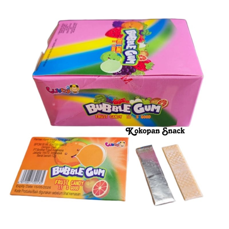 

LUVMI AMPLOP BUBBLE GUM BOX ISI 30