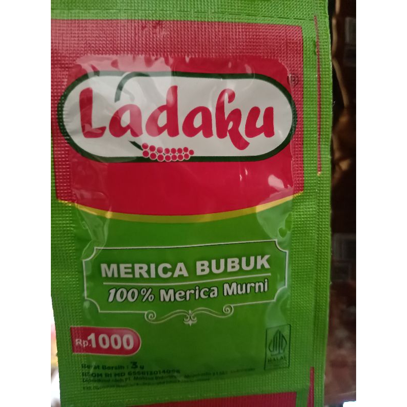 

LADAKU MERICA BUBUK RENCENGAN ISI 12PCS