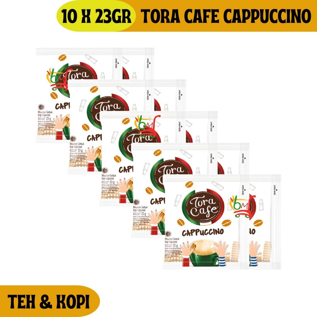 

Toracafe isi 10 sachet Tora Cafe Cappuccino Kopi Bubuk dari Mayora