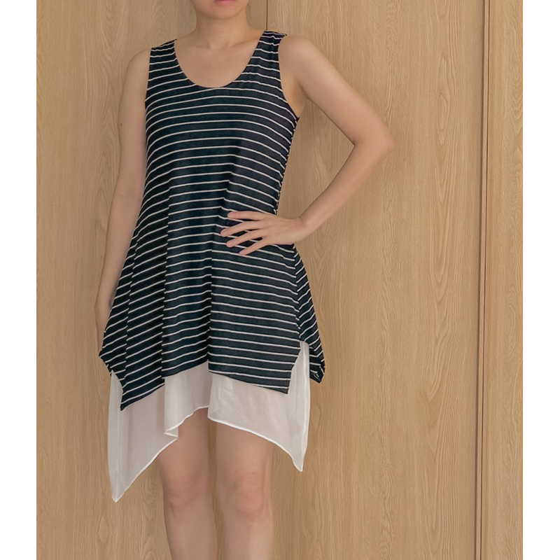 Minimal dress wanita casual