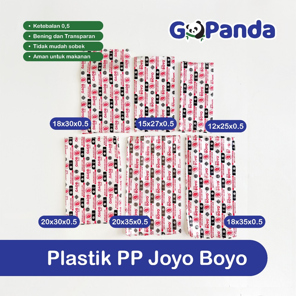 Plastik PP JOYO BOYO tebal 0.5