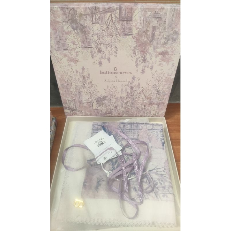 preloved jilbab heavenlight wearing klamby buttonscraves vanilla puru kanbera